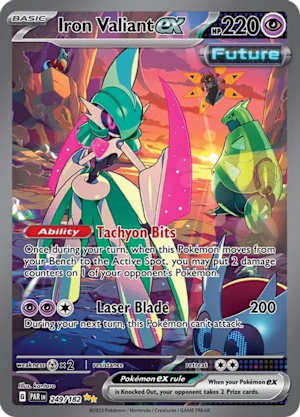 Iron Valiant ex in Paradox Rift